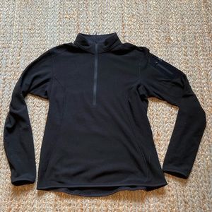 Arc’teryx Delta Lt women’s quarter zip M black